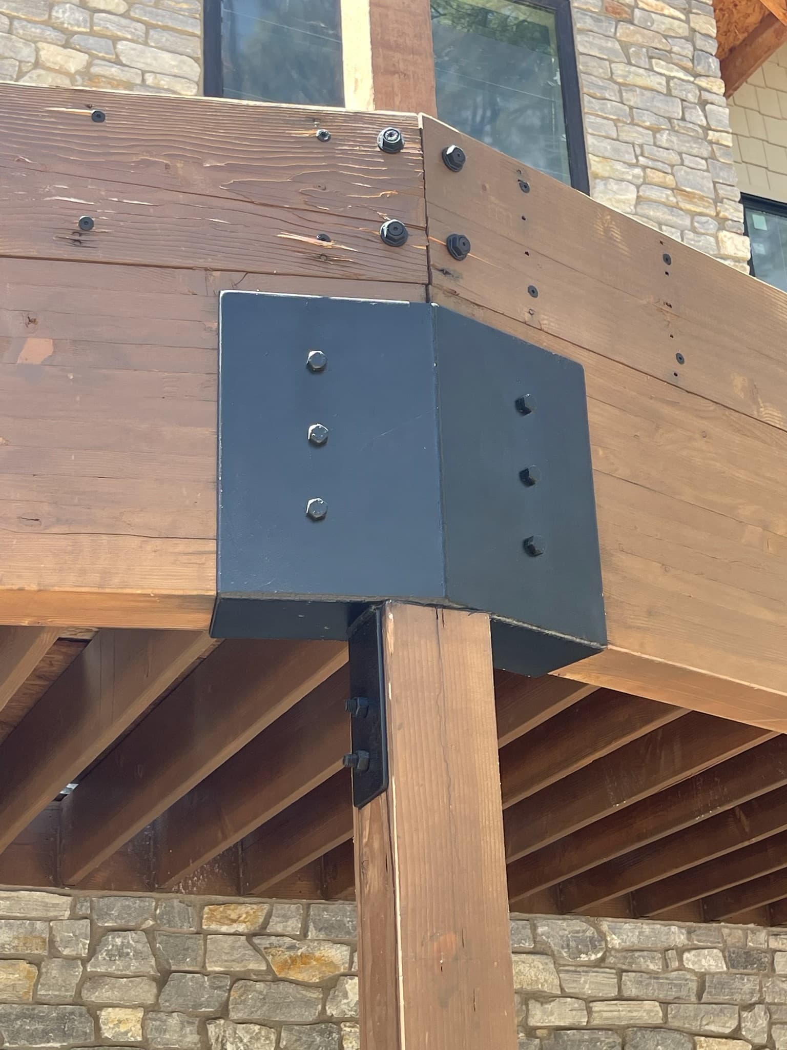 Custom Timber Frame Hardware - Copper Basin, Prescott photo 3