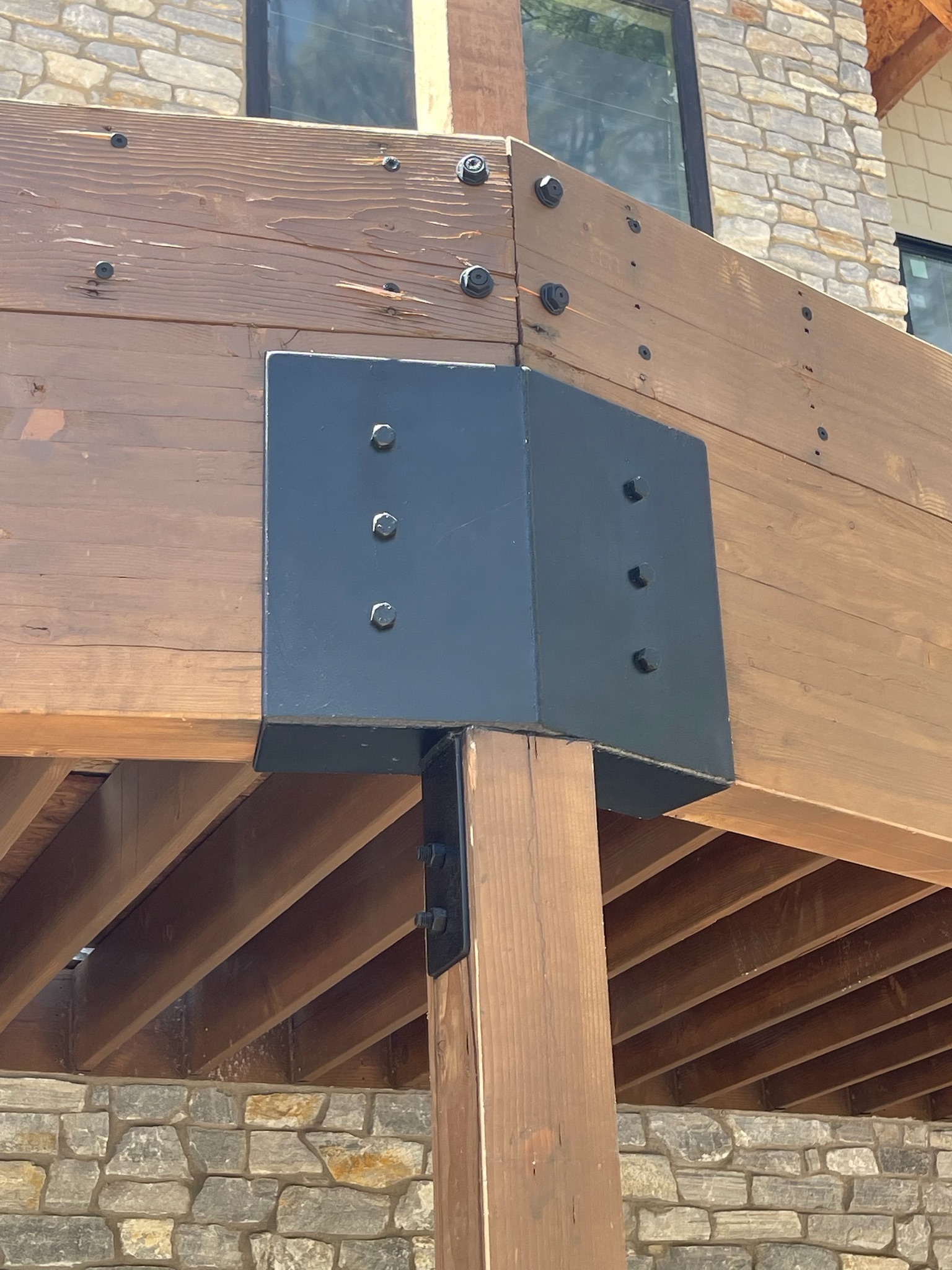 Custom Timber Frame Hardware - Copper Basin, Prescott photo 3